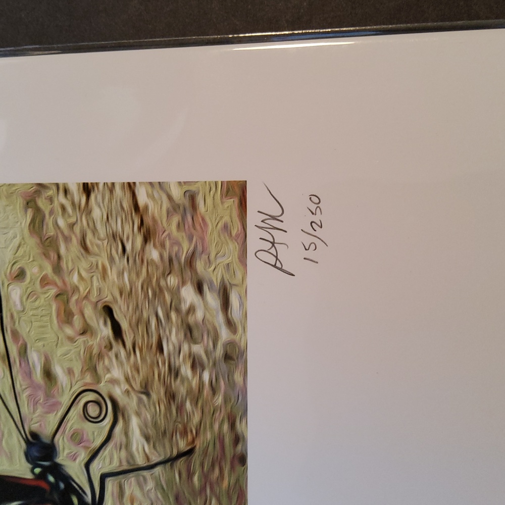 Butterfly print 15/250 Peter James Maurer - Picture 6 of 8